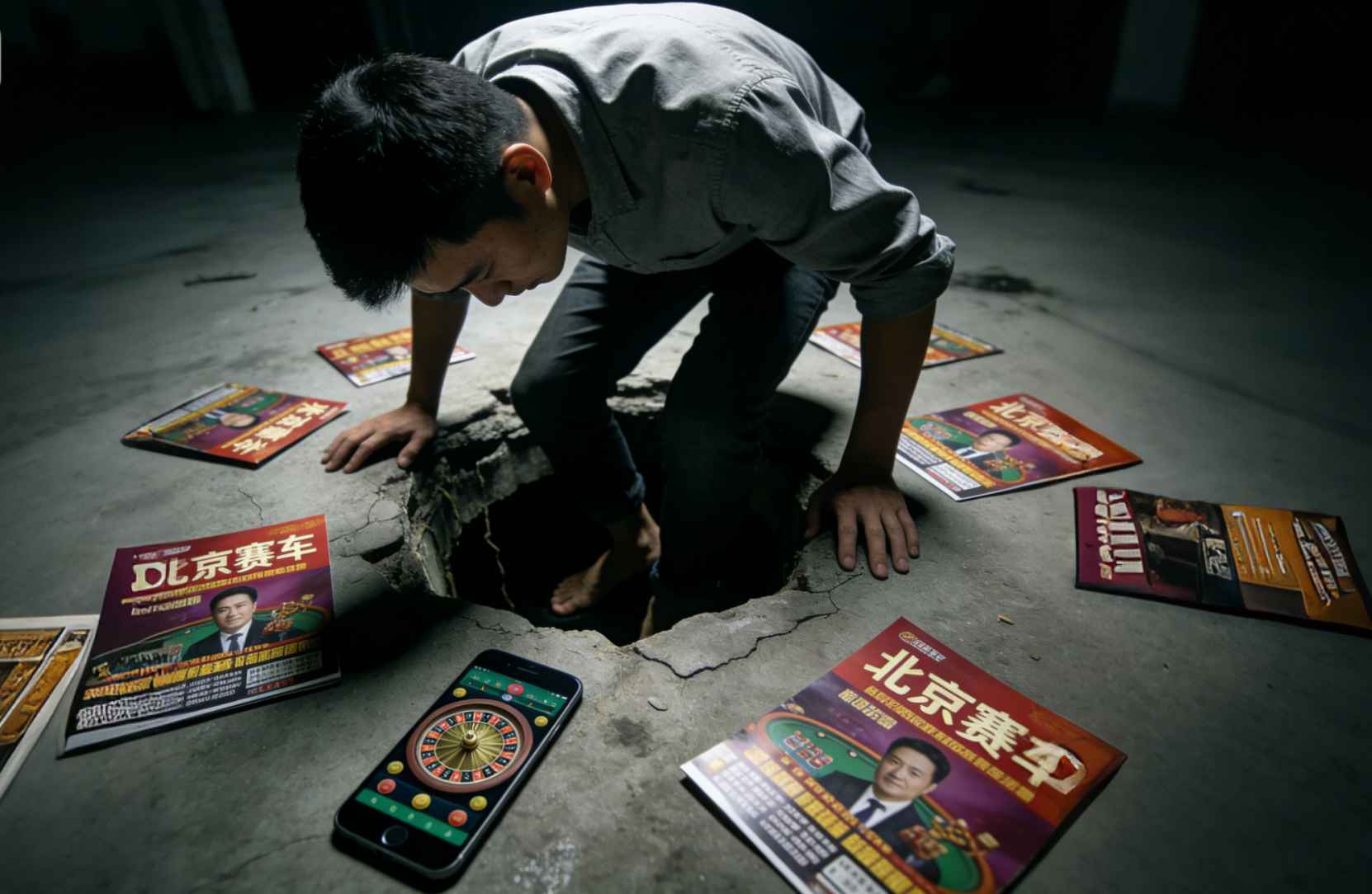 我一脚踩进了所谓“北京赛车”世界里精心布置的陷阱